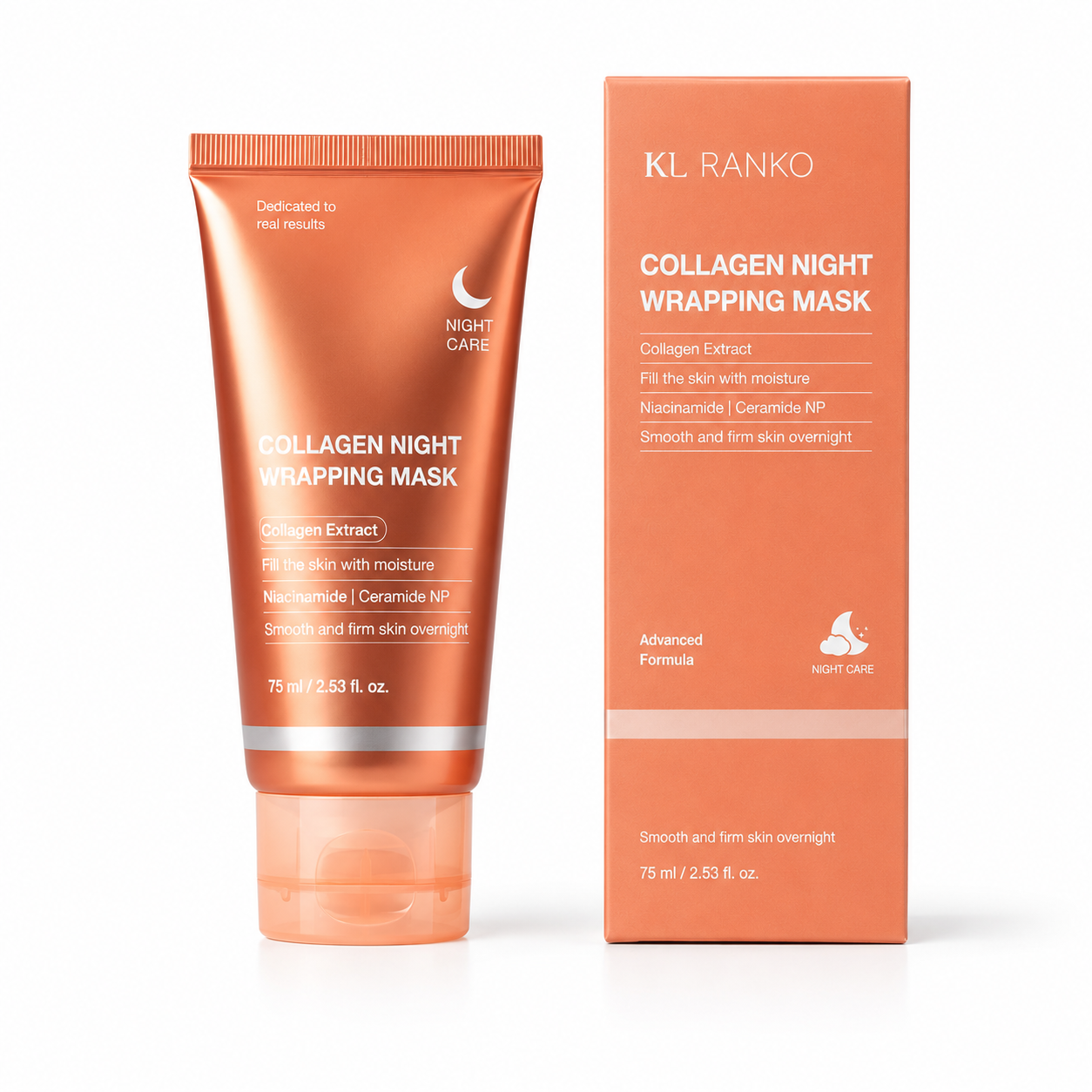 COLLAGEN NIGHT WRAPPING MASK Overnight Firming & Glowing Mask